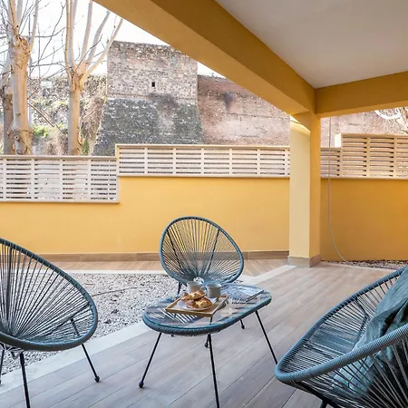 Urban Oasis With Patio Labicana Near Termini Lejlighed Rom
